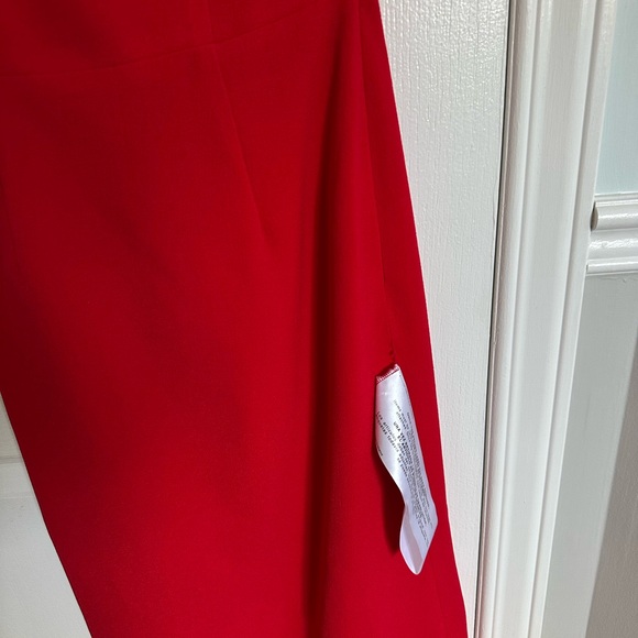 NWT Dress the Population Vibrant Red One-Shoulder Dress - Size XXS - Picture 4 of 13